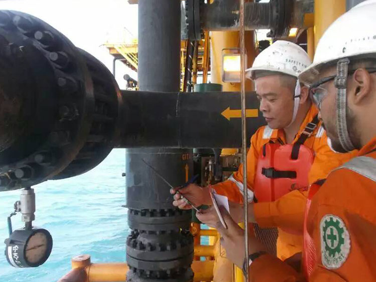 天津翔悦美国分公司印尼海上钻井油田堵漏